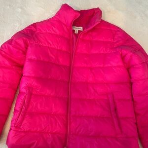 Vibrant Pink Puffer Jacket Nordstrom